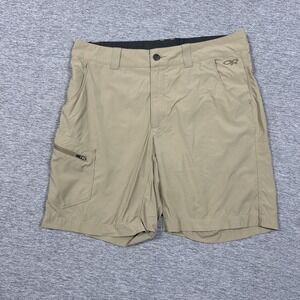 Outdoor Research Shorts Mens 34 Brown Ferrosi 8'' Performance Stretch Hiking